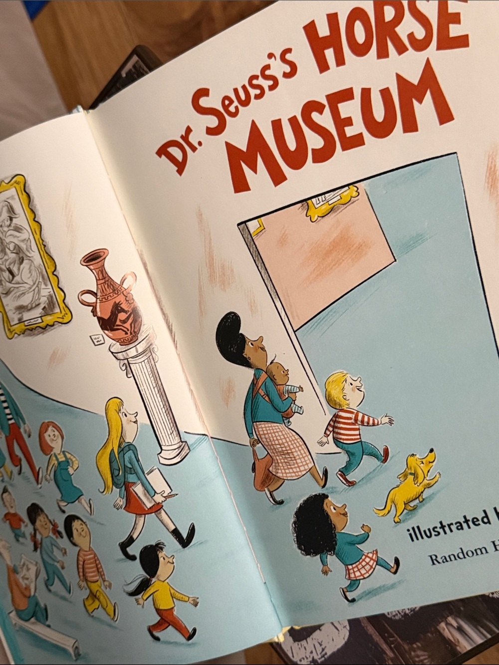 Hardback..”Dr. Seuss Horse Museum  Classic Book.